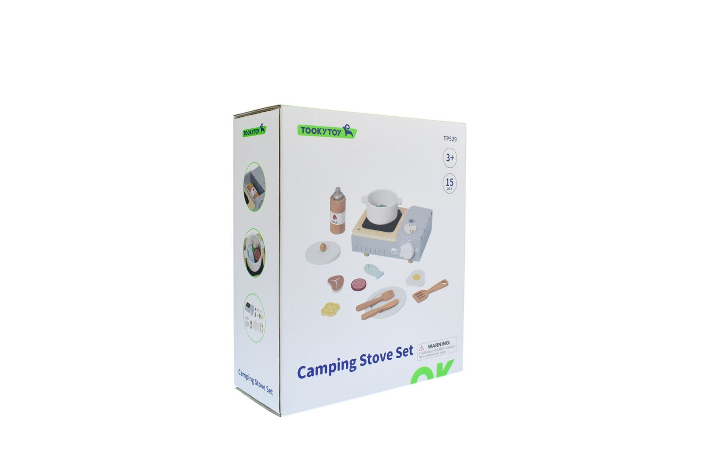 Wooden Camping Stove Set