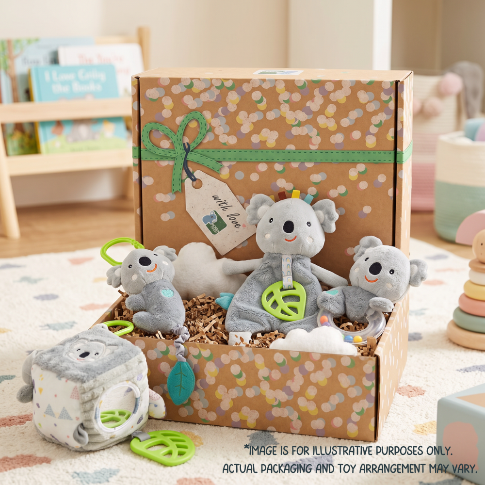 Snuggle Buddy Kuddly Koala Plush Gift Set – 4 Piece | Koala Dream