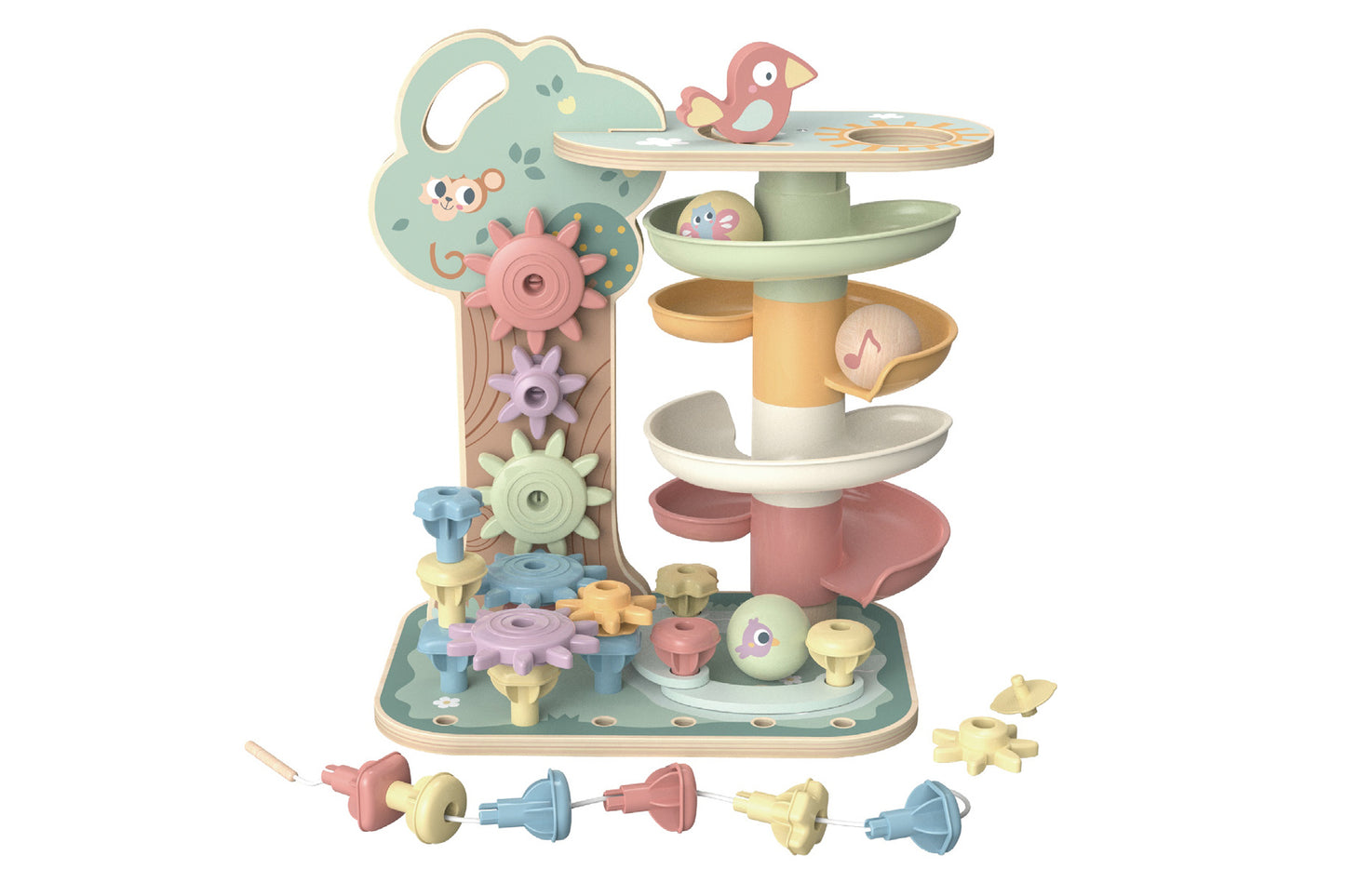 Forest Themed Rolling and Stacking Activity Set