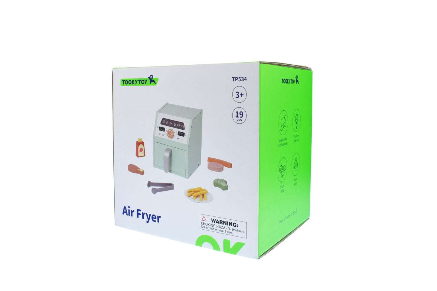 Wooden Air Fryer Playset