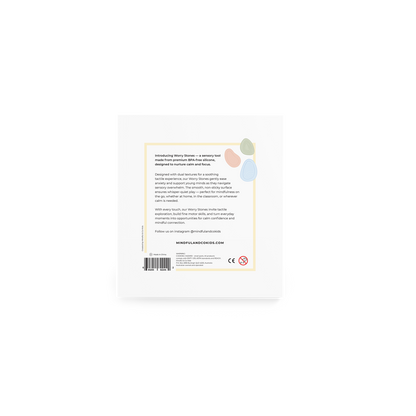 Worry Stones for Kids – Calming Sensory Fidget Set
