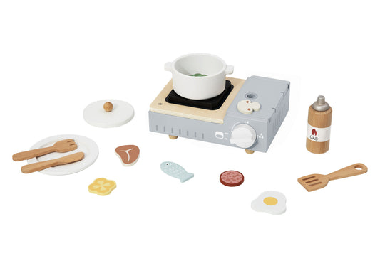 Wooden Camping Stove Set