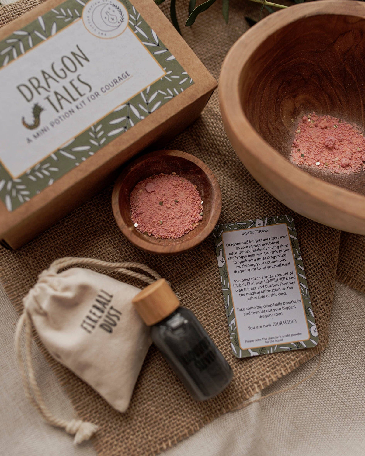 Mini Dragon Tales Potion Kit – Courage Activity for Kids