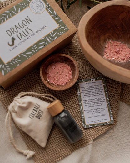 Mini Dragon Tales Potion Kit – Courage Activity for Kids