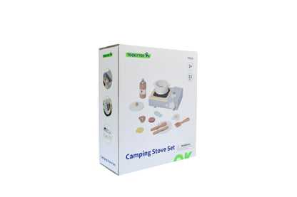 Wooden Camping Stove Set