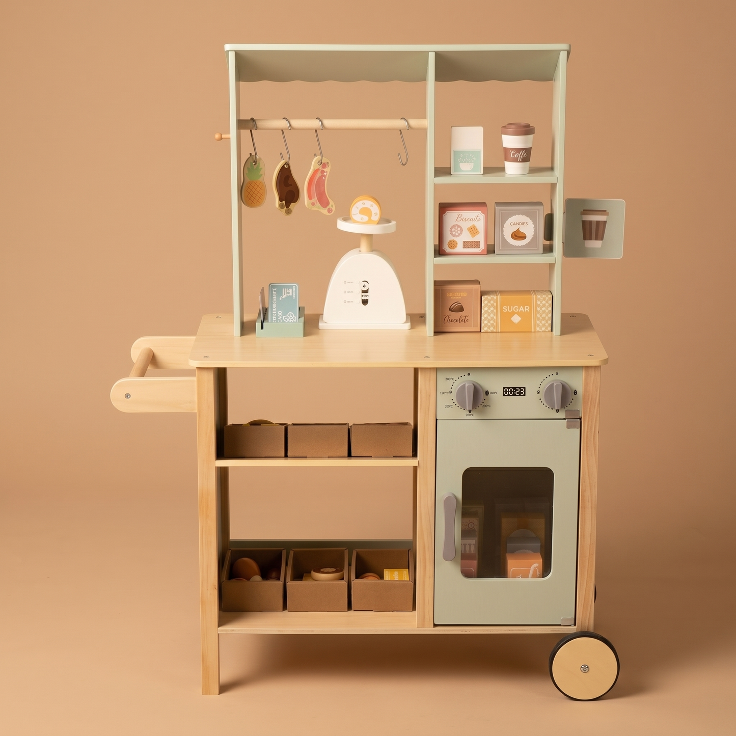Wooden Grocery Store