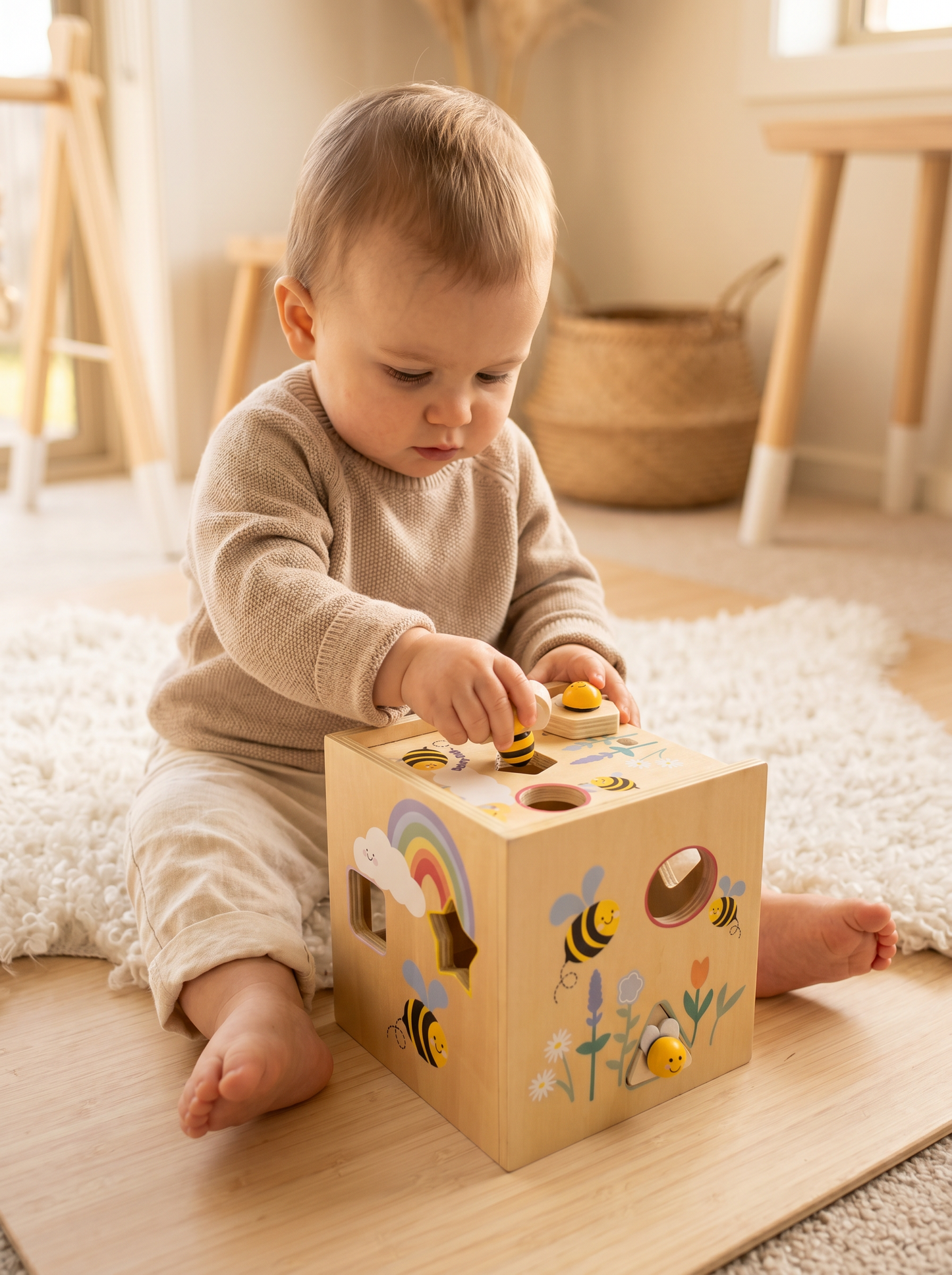 Buzzy Days Bee Shape Sorter