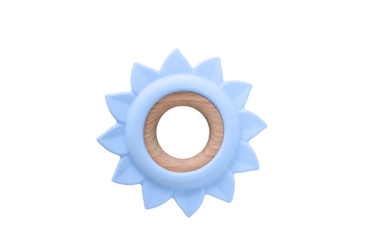 Silicone Sun Teether - Blue