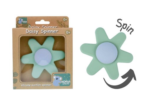 Silicone Spinning Daisy - Suction Sensory Spinner - 2 Designs