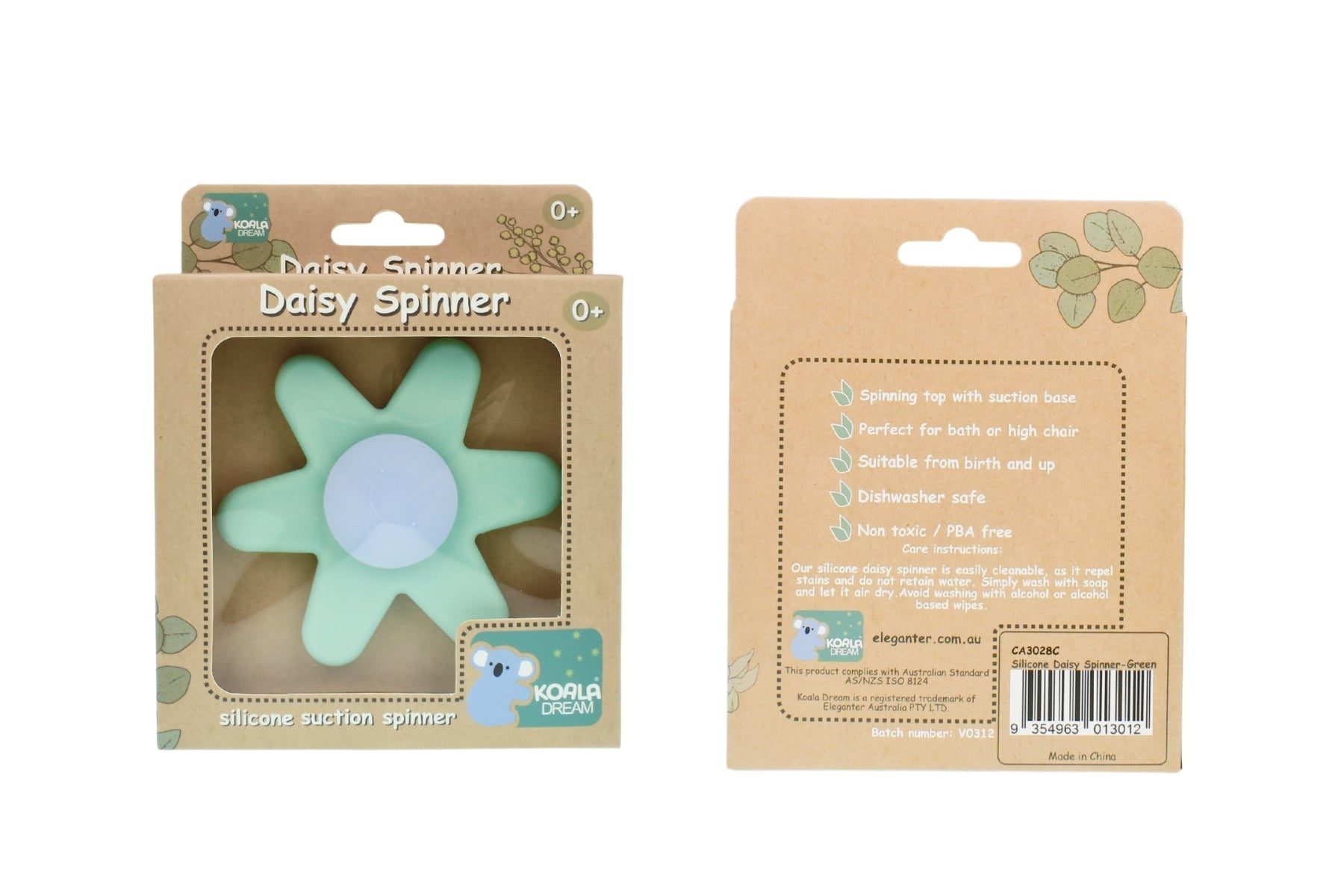 Silicone Spinning Daisy - Suction Sensory Spinner - 2 Designs