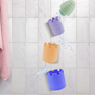 Silicone Castle Pour & Play - 4 Pcs