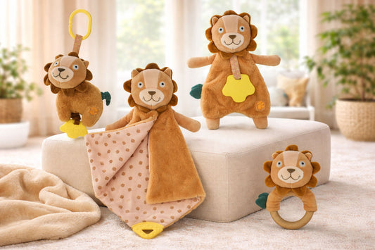 Snuggle Buddy Hugsworth Lion Pack – Pack of 4