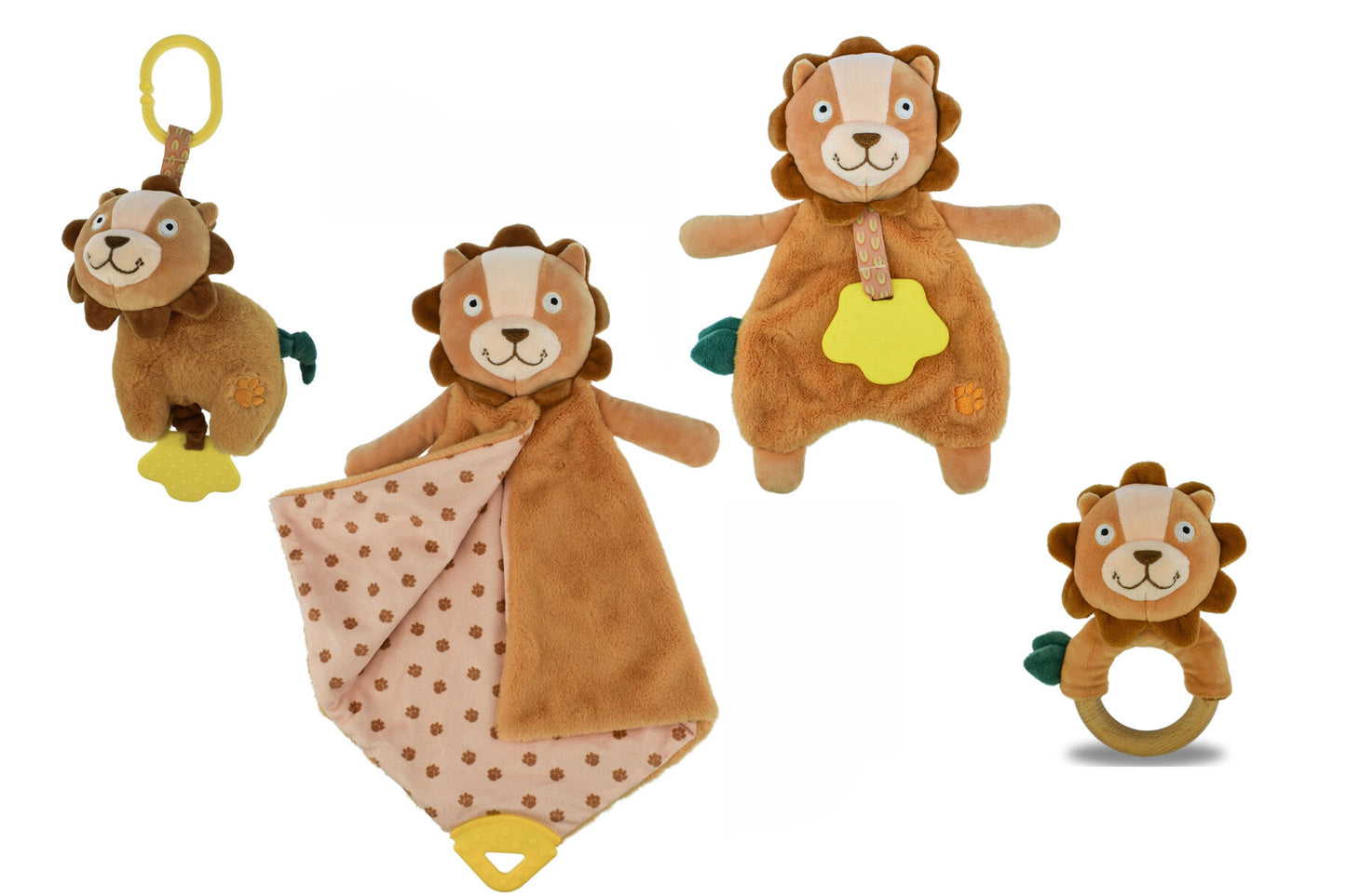 Snuggle Buddy Hugsworth Lion Pack – Pack of 4
