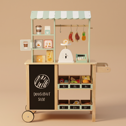 Wooden Grocery Store