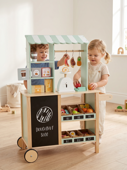 Wooden Grocery Store