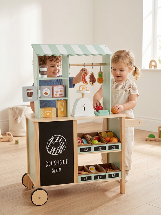 Wooden Grocery Store