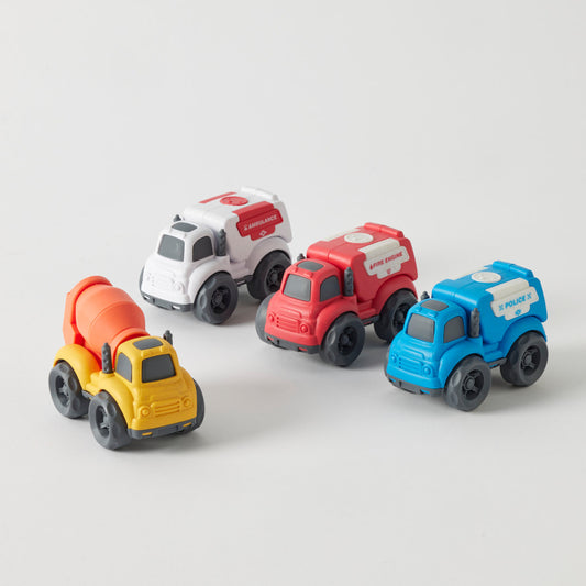Bioplastic Utility Truck - Small - 4 Assorted Designs