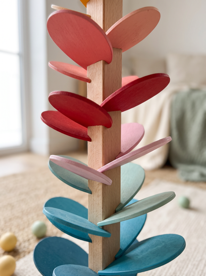 Marble Run Sound Tree – Pastel