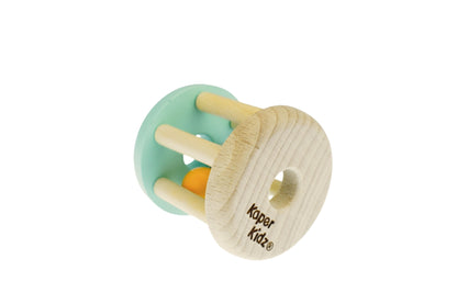 Wooden Rattle - Mint Green