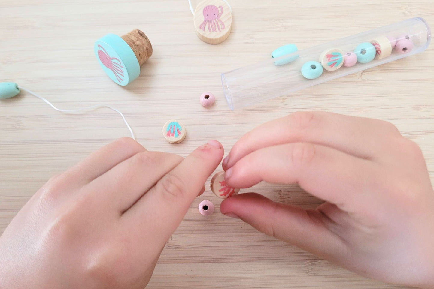 DIY Wooden Bracelet – Sea & Woodland Animal