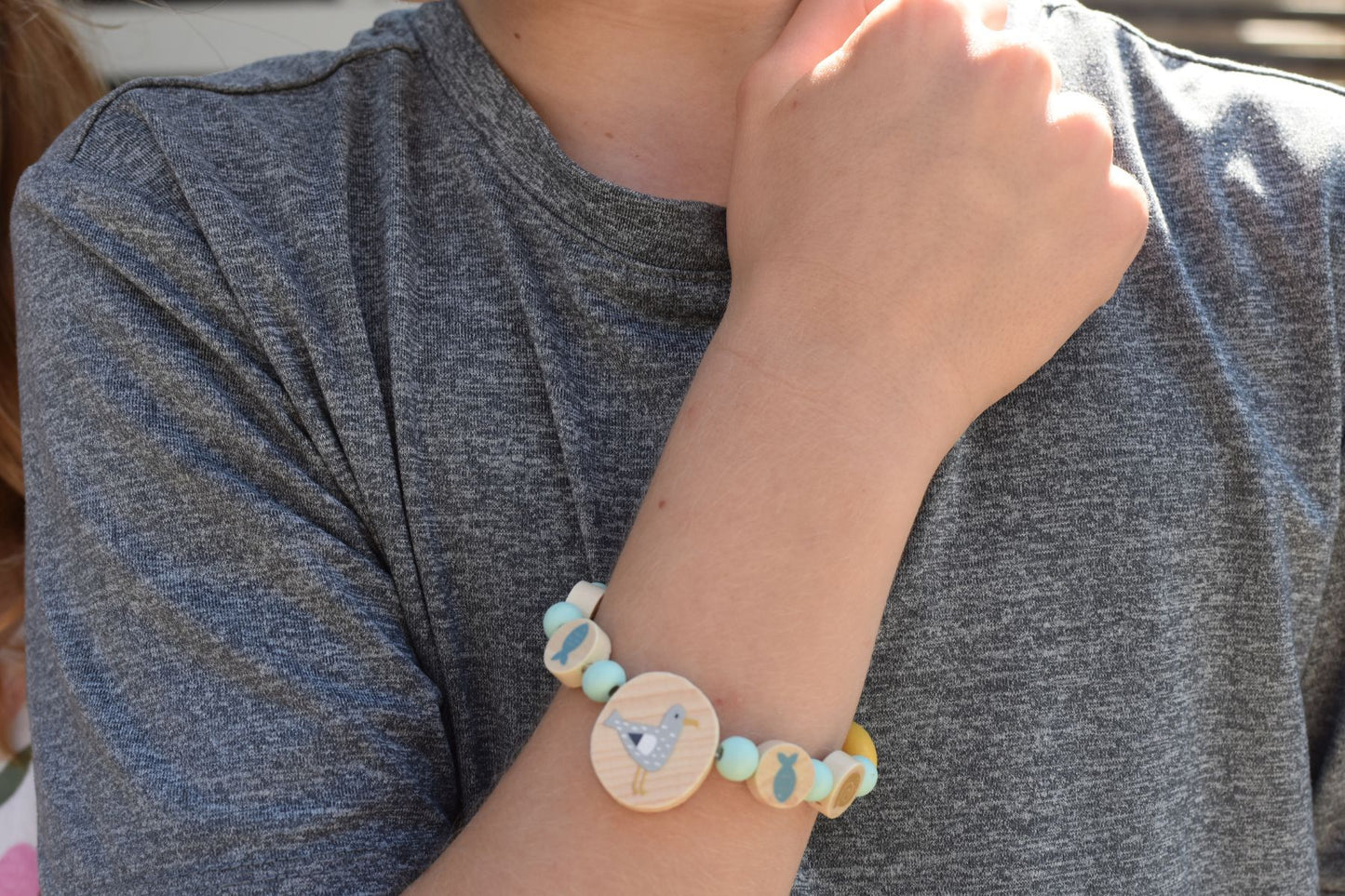 DIY Wooden Bracelet – Sea & Woodland Animal