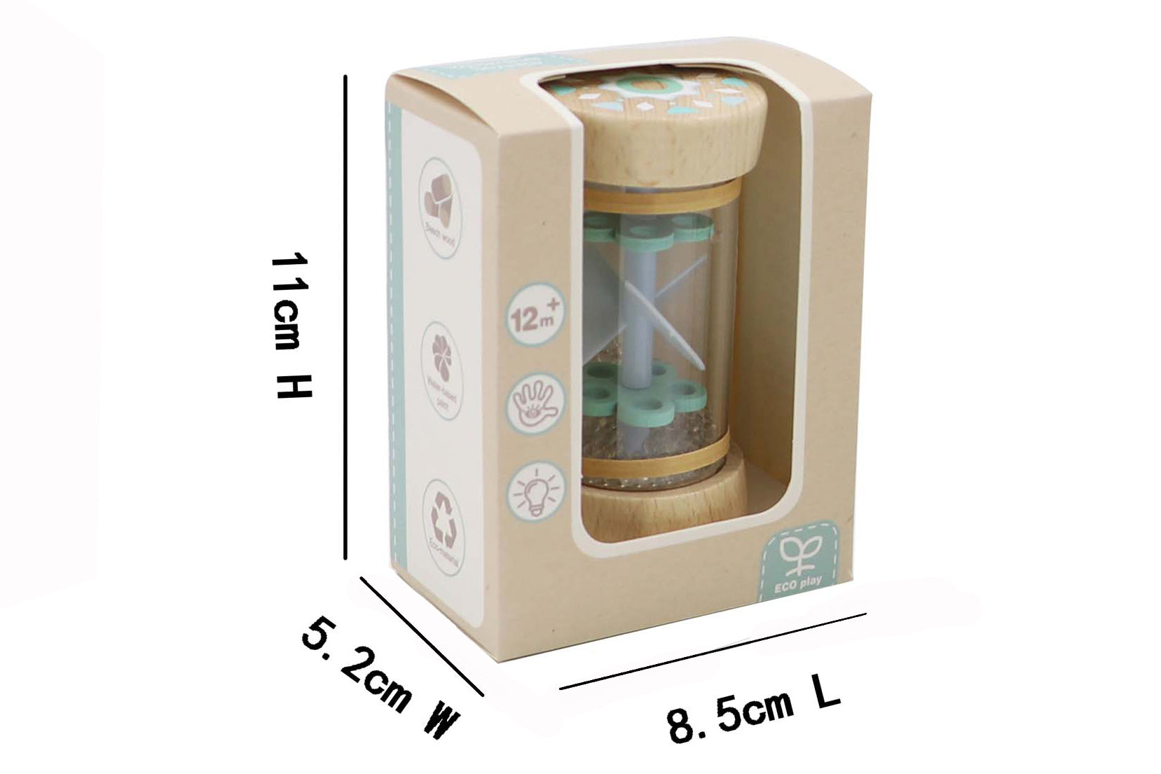 EcoWhirlie Sensory Rattle