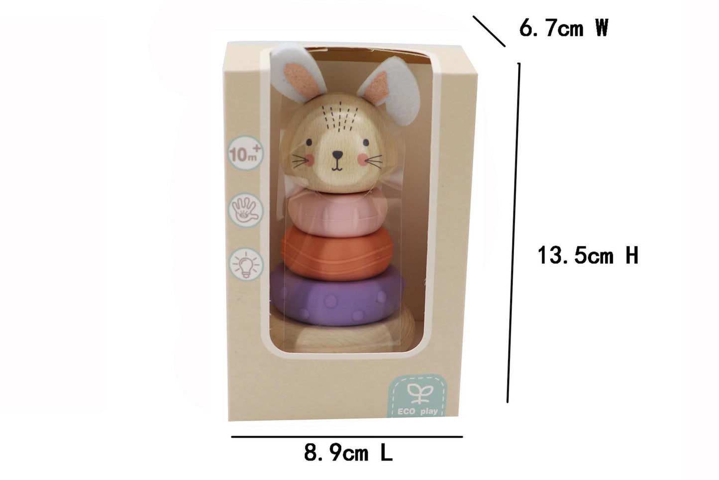 EcoStack Rings - Lion or Bunny