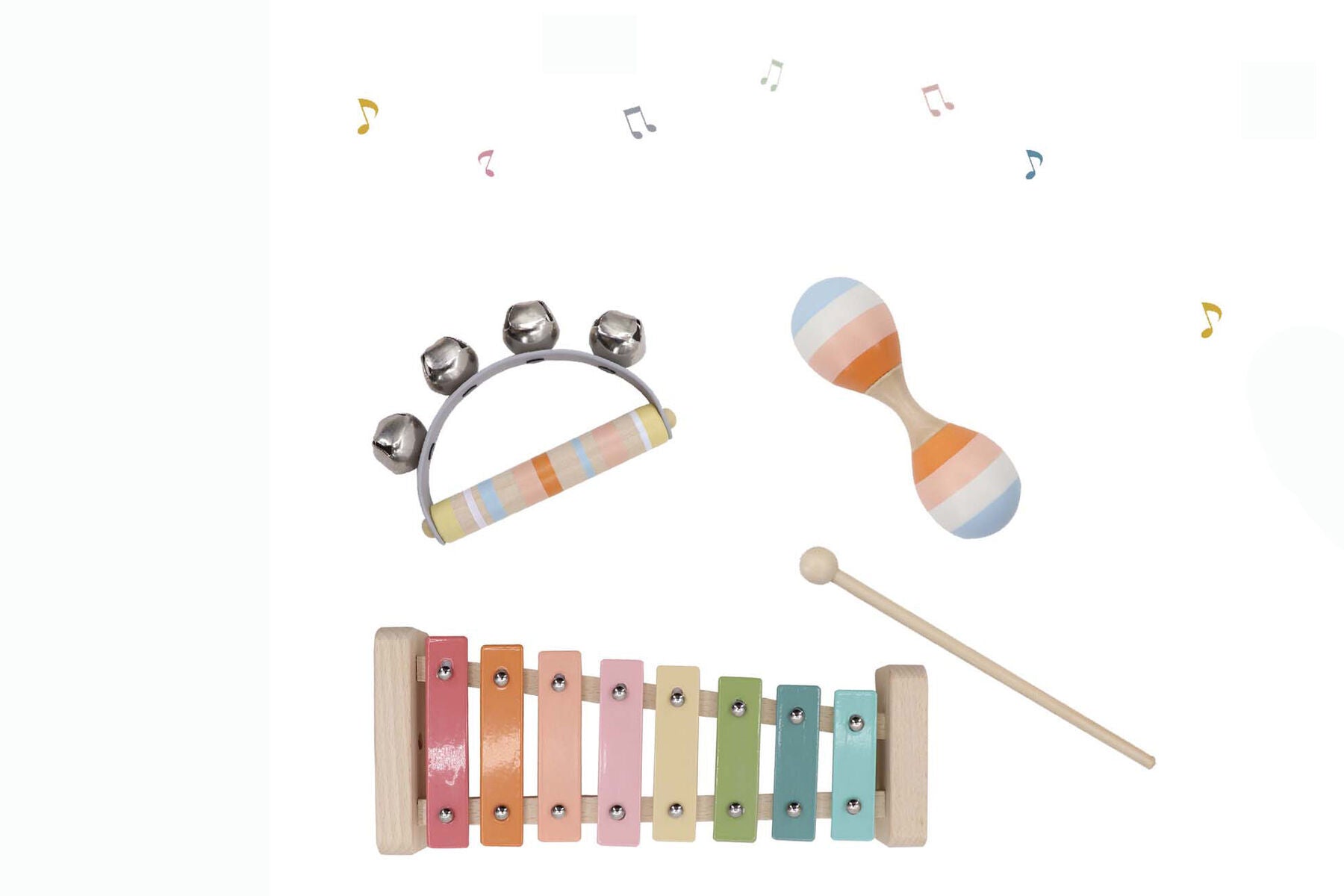 Wooden Music Set
