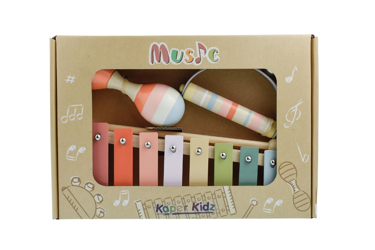 Wooden Music Set