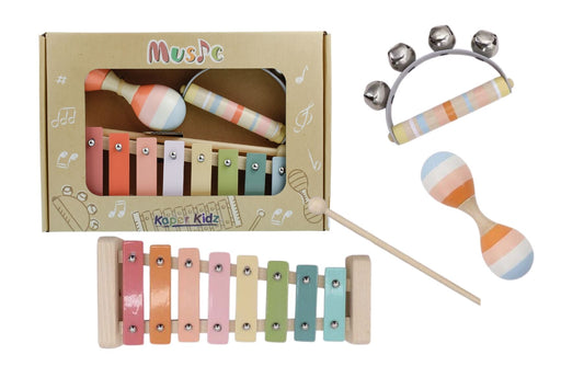 Wooden Music Set