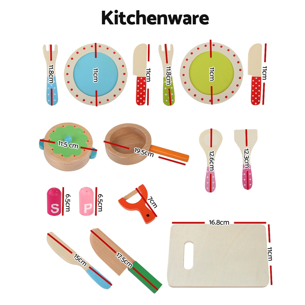 Wooden Kitchen Playset