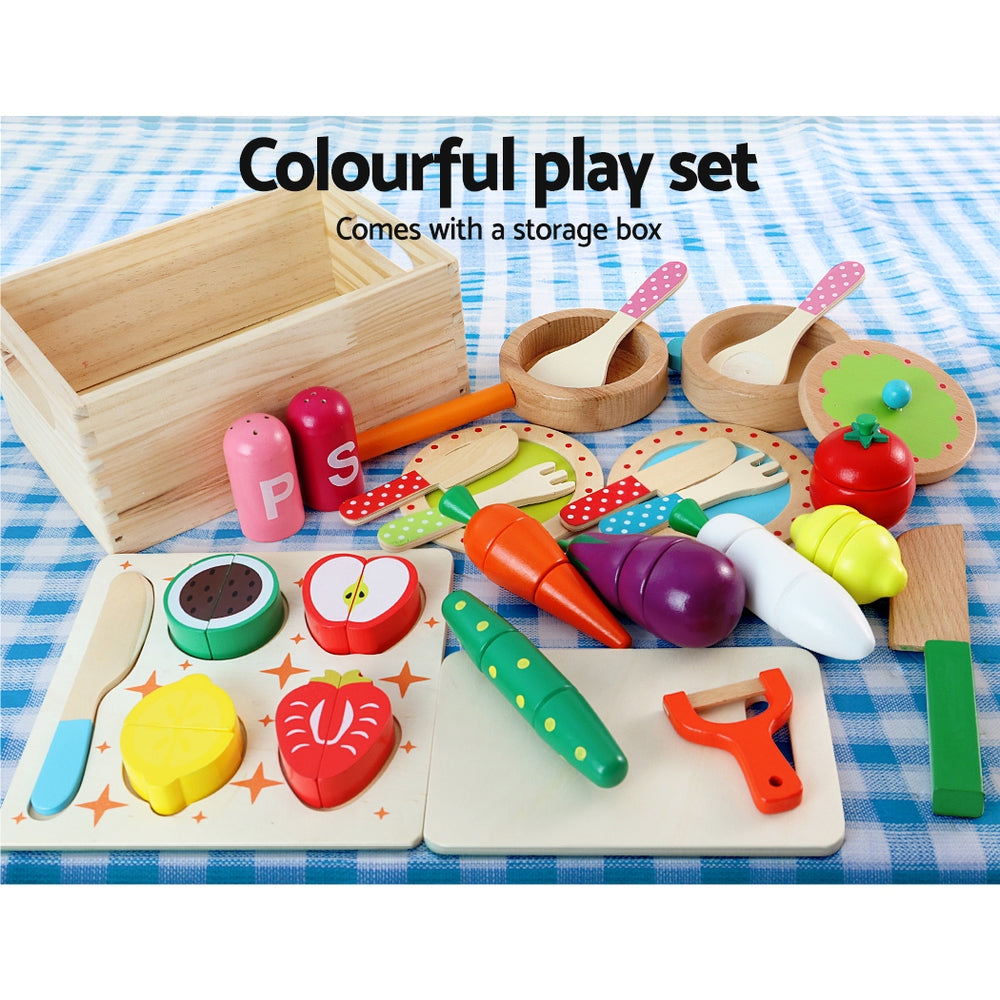 Wooden Kitchen Playset