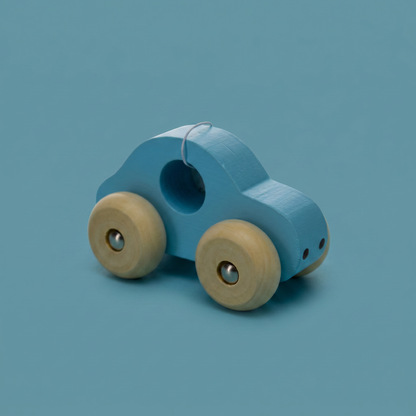 Simple Wooden Toy Car - Multi Colours