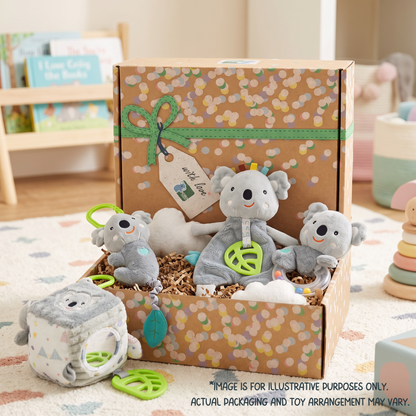 Snuggle Buddy Kuddly Koala Plush Gift Set – 4 Piece | Koala Dream