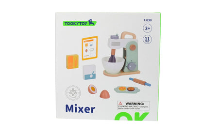 Wooden Baking Mixer Set