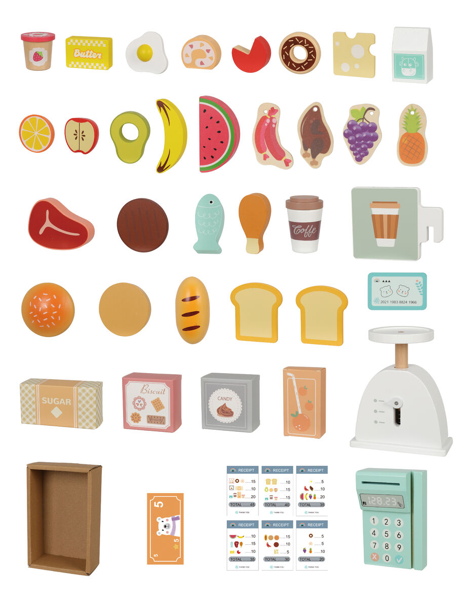 Wooden Grocery Store
