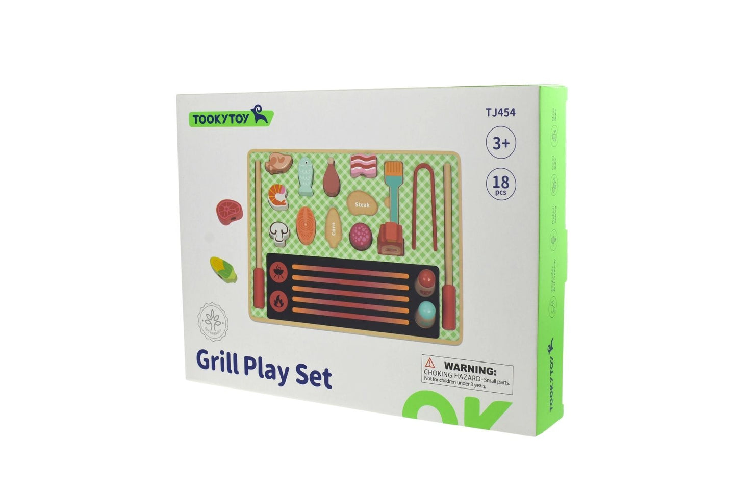 Wooden Grill Play Set