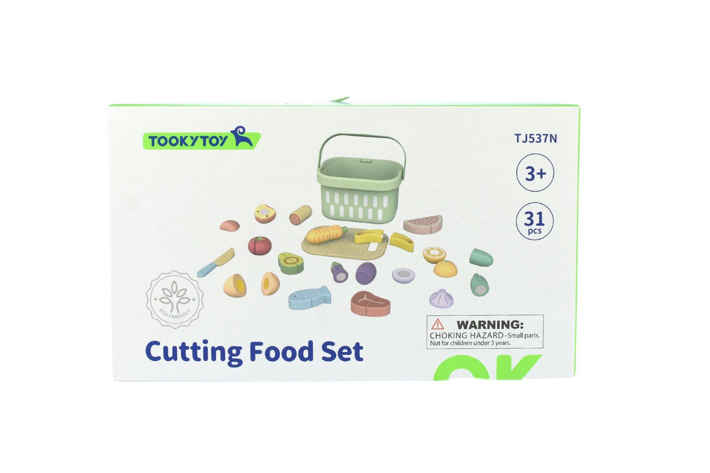 Wooden Pretend Cutting Playset