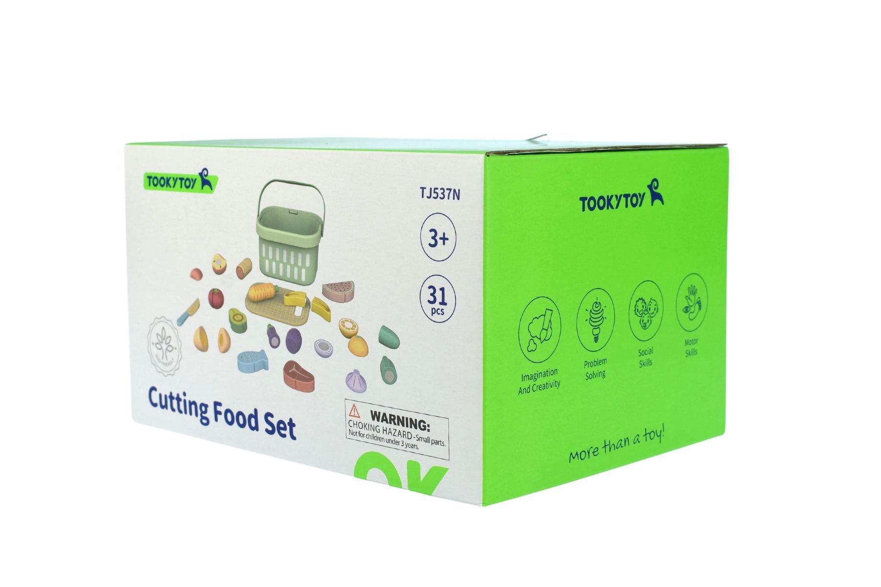 Wooden Pretend Cutting Playset