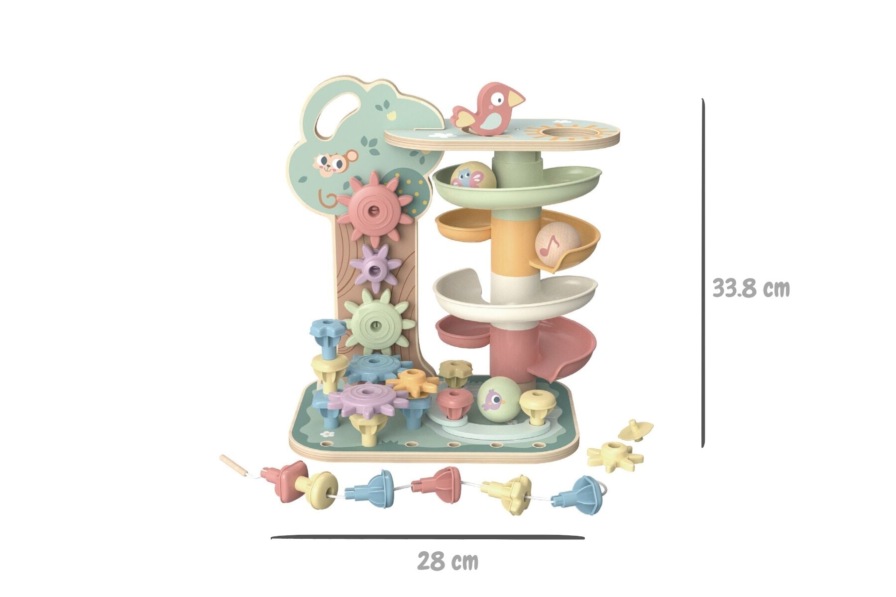 Forest Themed Rolling and Stacking Activity Set