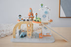 Wooden Space Station Playset - Multi-Level FSC-Certified Space Adventure Set