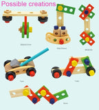 Wooden Toolbox Toy Set