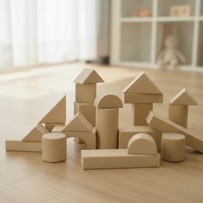 Natural Wooden Blocks