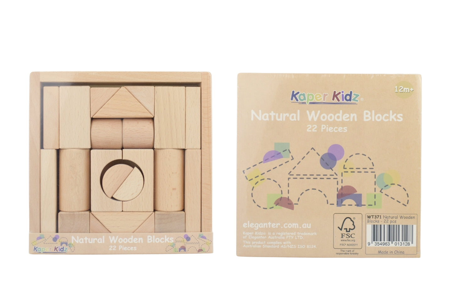 Natural Wooden Blocks