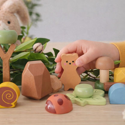 My Forest Friends Wooden Forest Set
