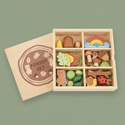 My Forest Friends Wooden Forest Set