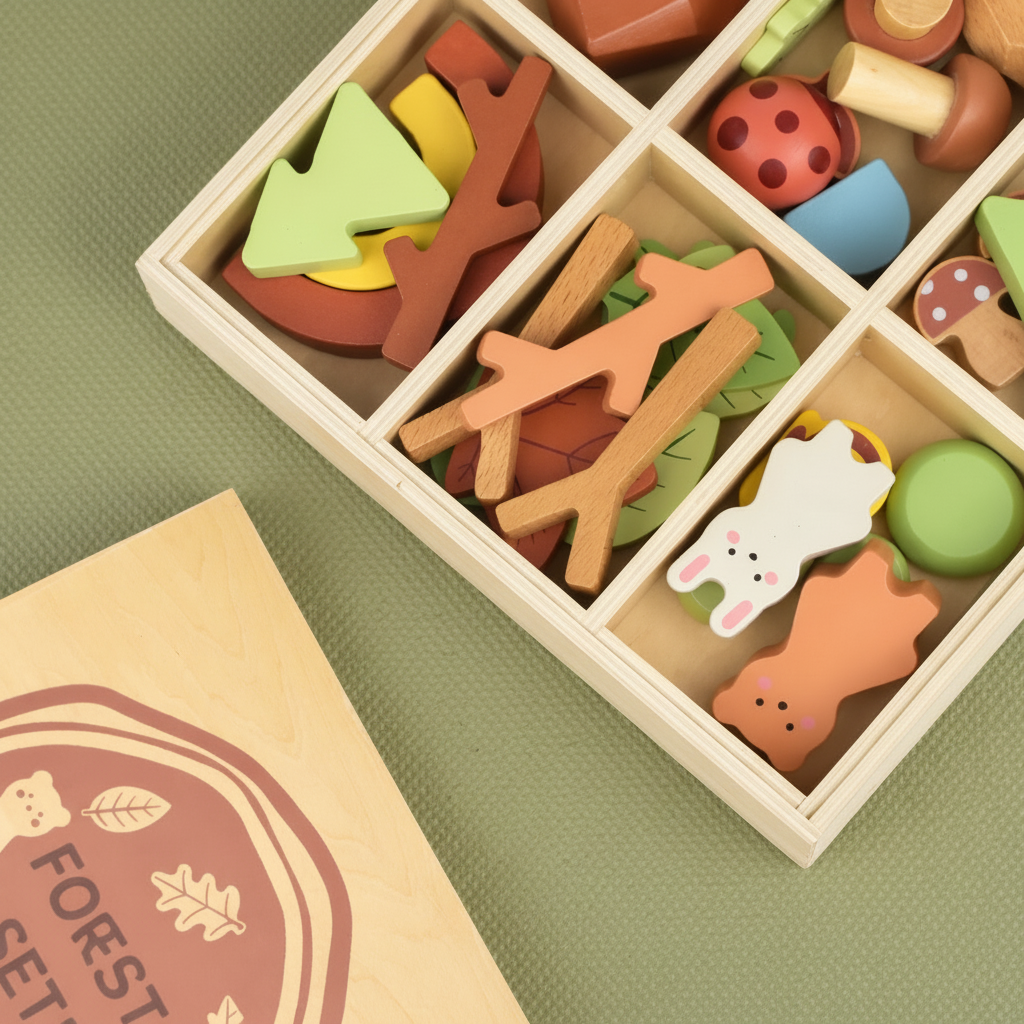 My Forest Friends Wooden Forest Set