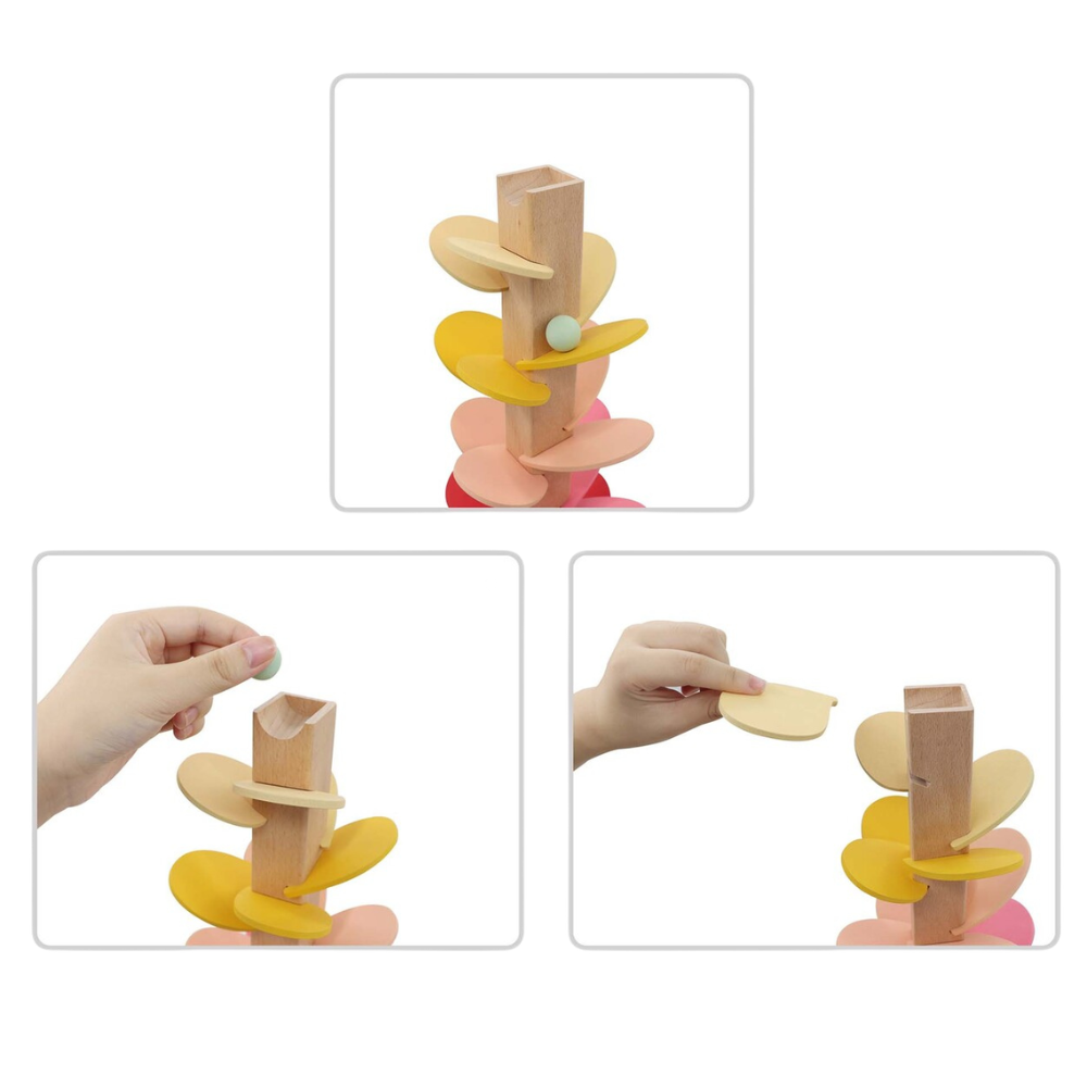 Marble Run Sound Tree – Pastel