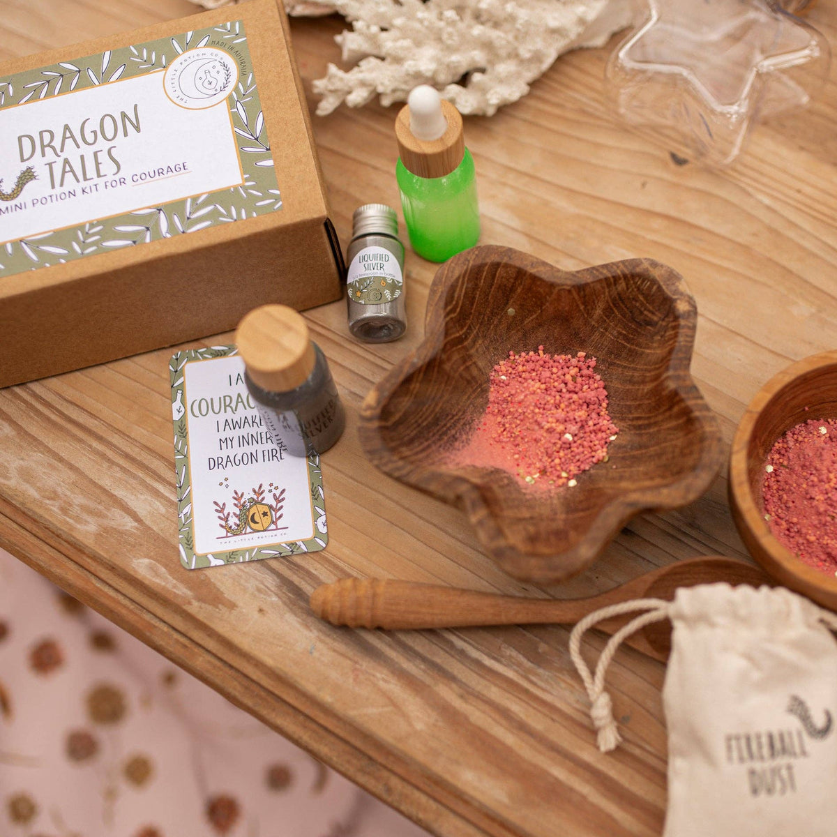 Mini Dragon Tales Potion Kit – Courage Activity for Kids